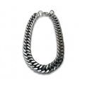 Silver Cuban Link Chain Bracelet