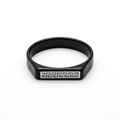 Greek Key Signet Ring for Men - ShopAsawirring