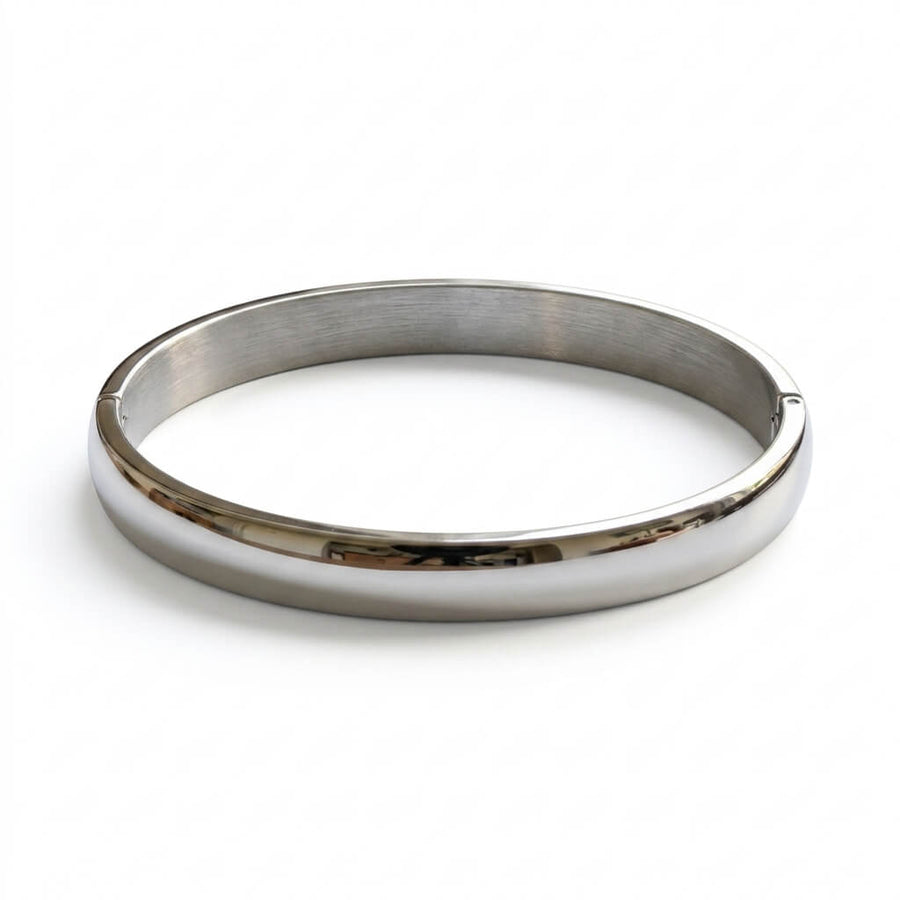 Minimalist Steel Cuff - ShopAsawir