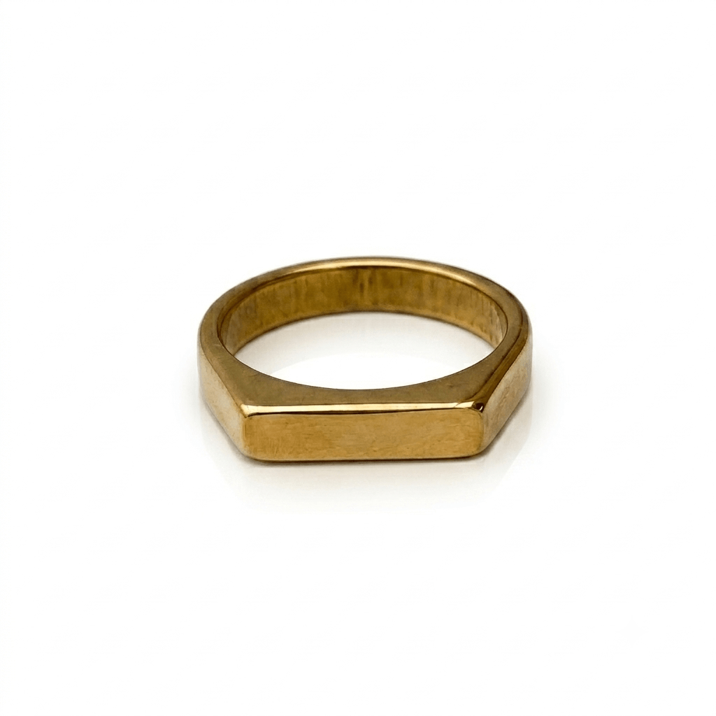 Plain Signet Ring - ShopAsawir