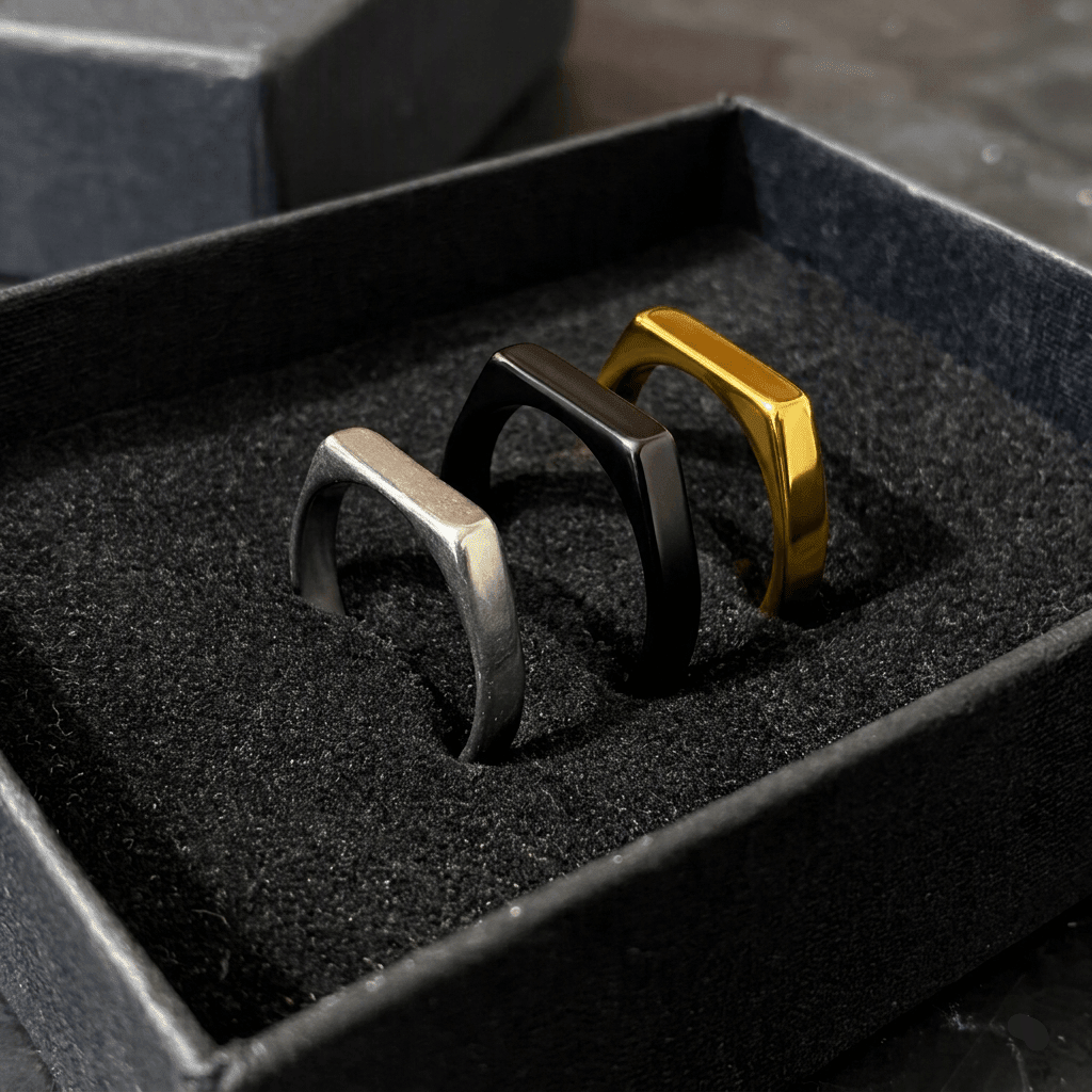 Plain Signet Ring - ShopAsawir