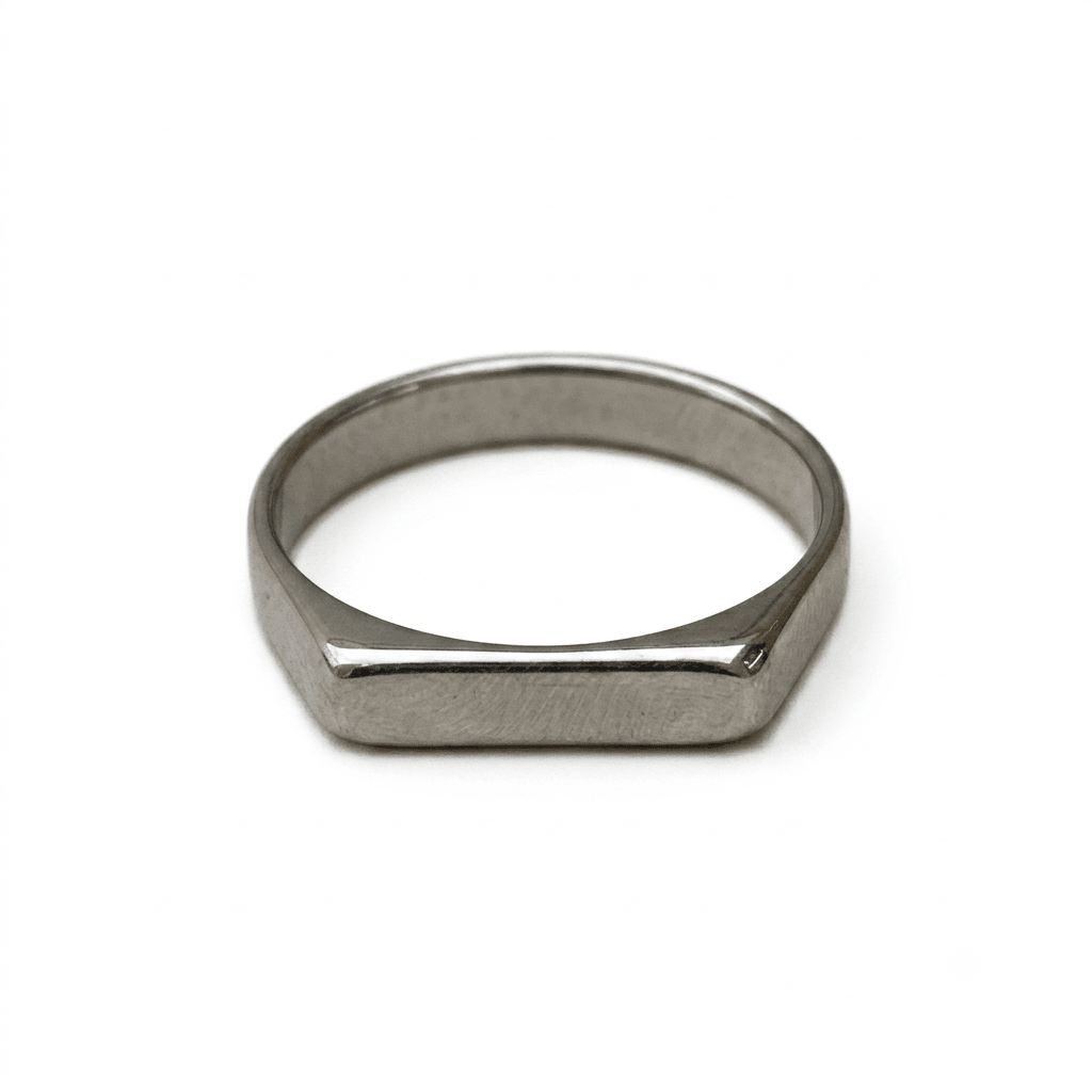 Plain Signet Ring - ShopAsawir