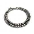 Silver Cuban Link Chain Bracelet - ShopAsawir