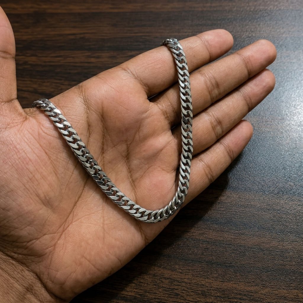 Stainless Steel Cuban Link Chain - ShopAsawir