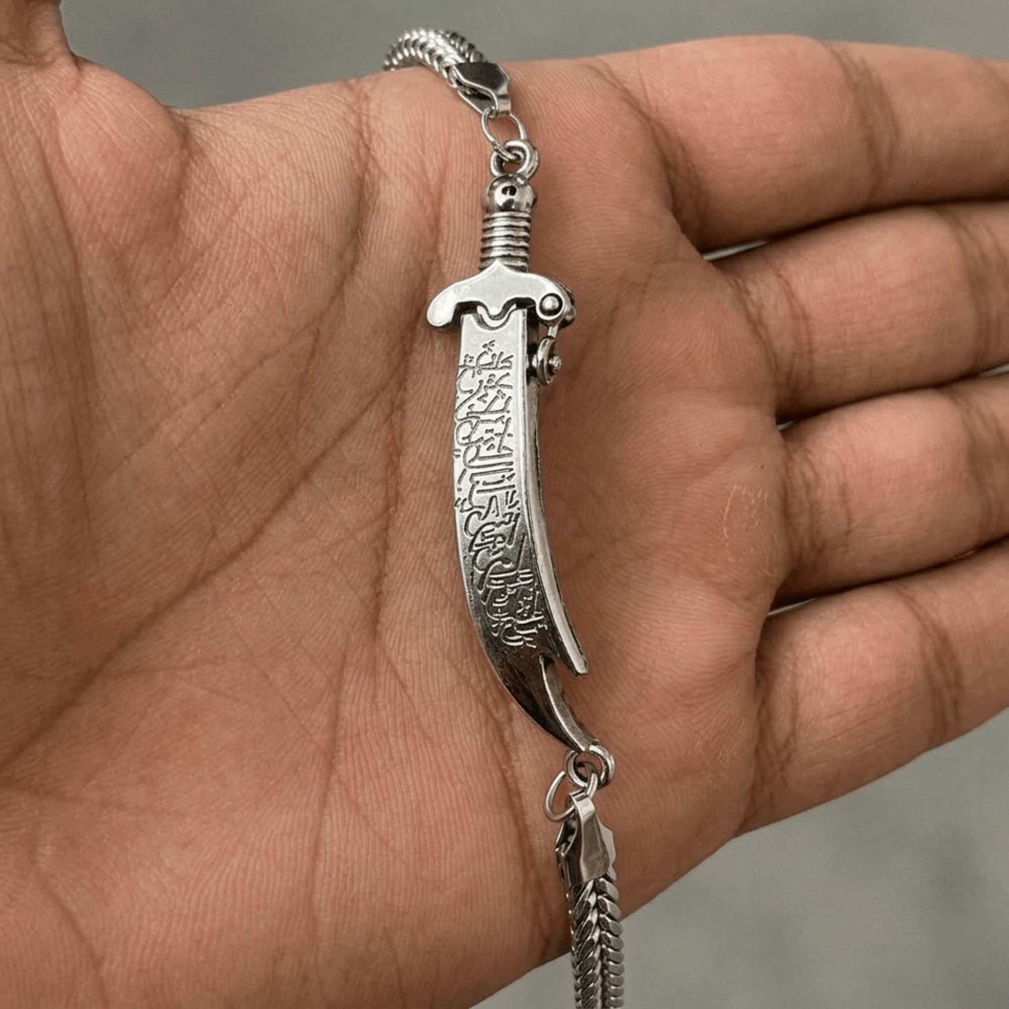 Zulfiqar Sword Chain Bracelet - ShopAsawir